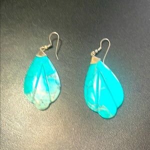 Turquoise Teardrop Earrings